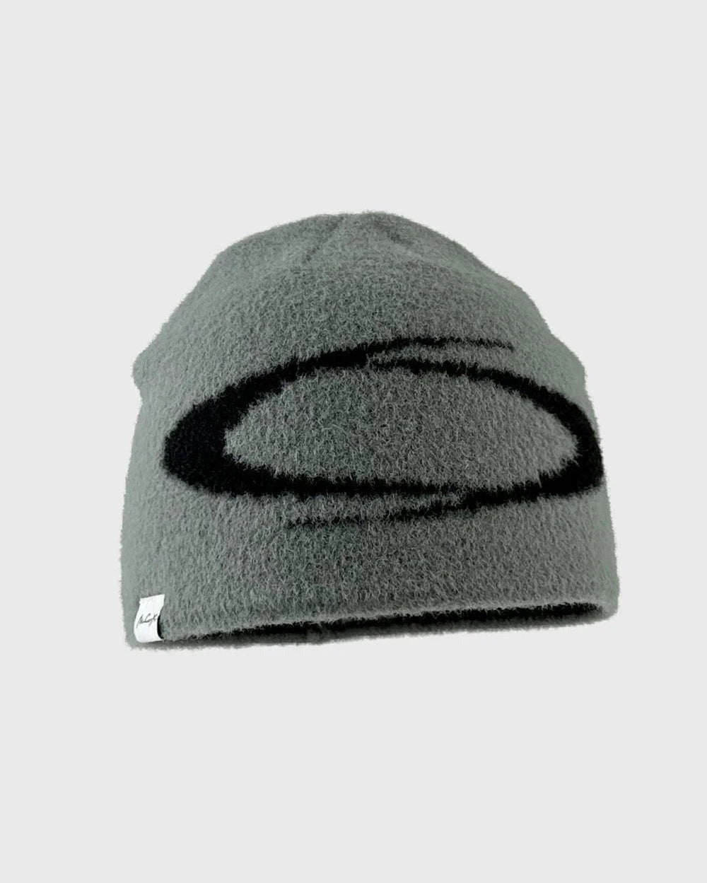OVAL JACQUARD KNIT BEANIE