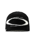 OVAL JACQUARD KNIT BEANIE