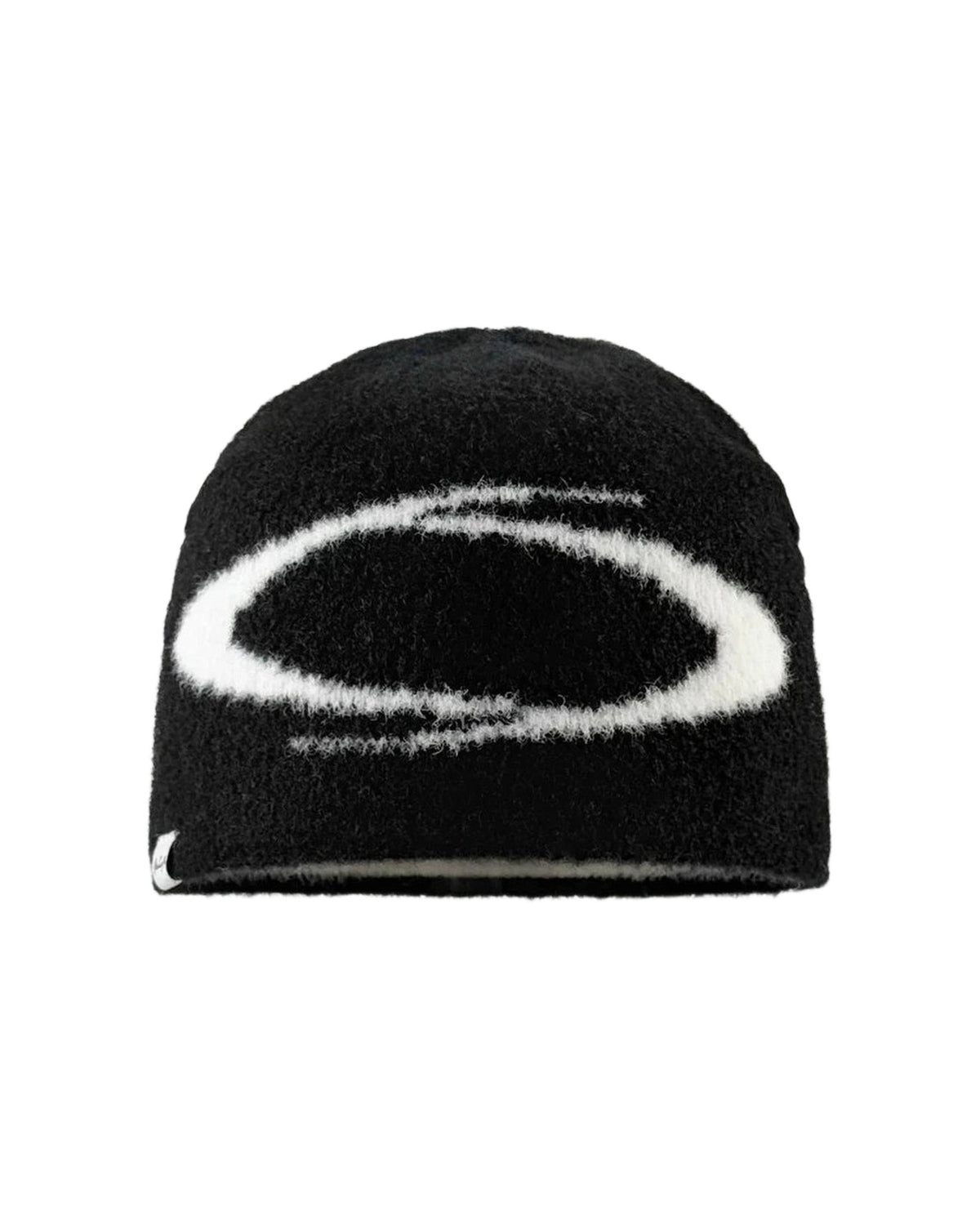 OVAL JACQUARD KNIT BEANIE