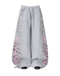 SAVANNA LEOPARD PANEL SWEATPANTS