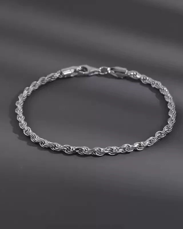 SERPENT TWIST CHAIN BRACELET