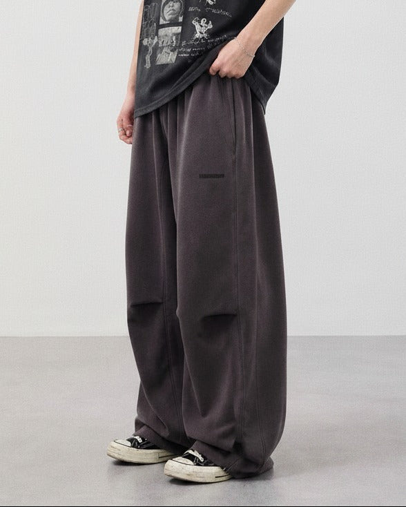 SOLMIK FADED WIDE SWEATPANTS