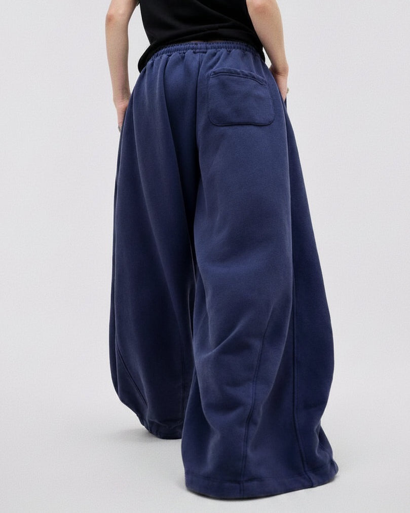 SOLMIK FADED WIDE SWEATPANTS