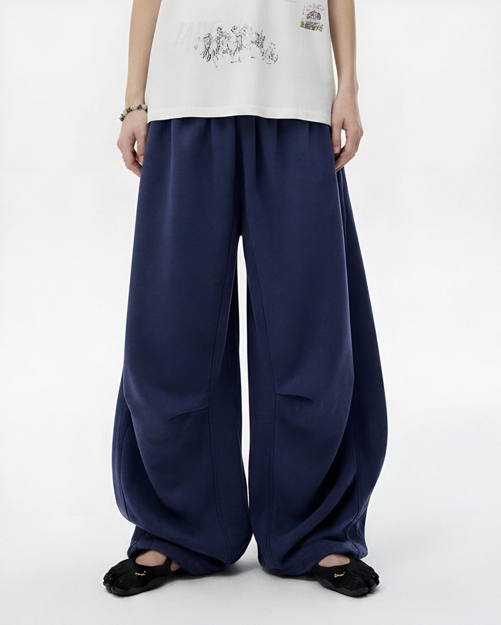 SOLMIK FADED WIDE SWEATPANTS