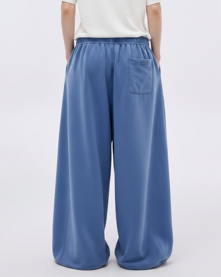 SOLMIK FADED WIDE SWEATPANTS