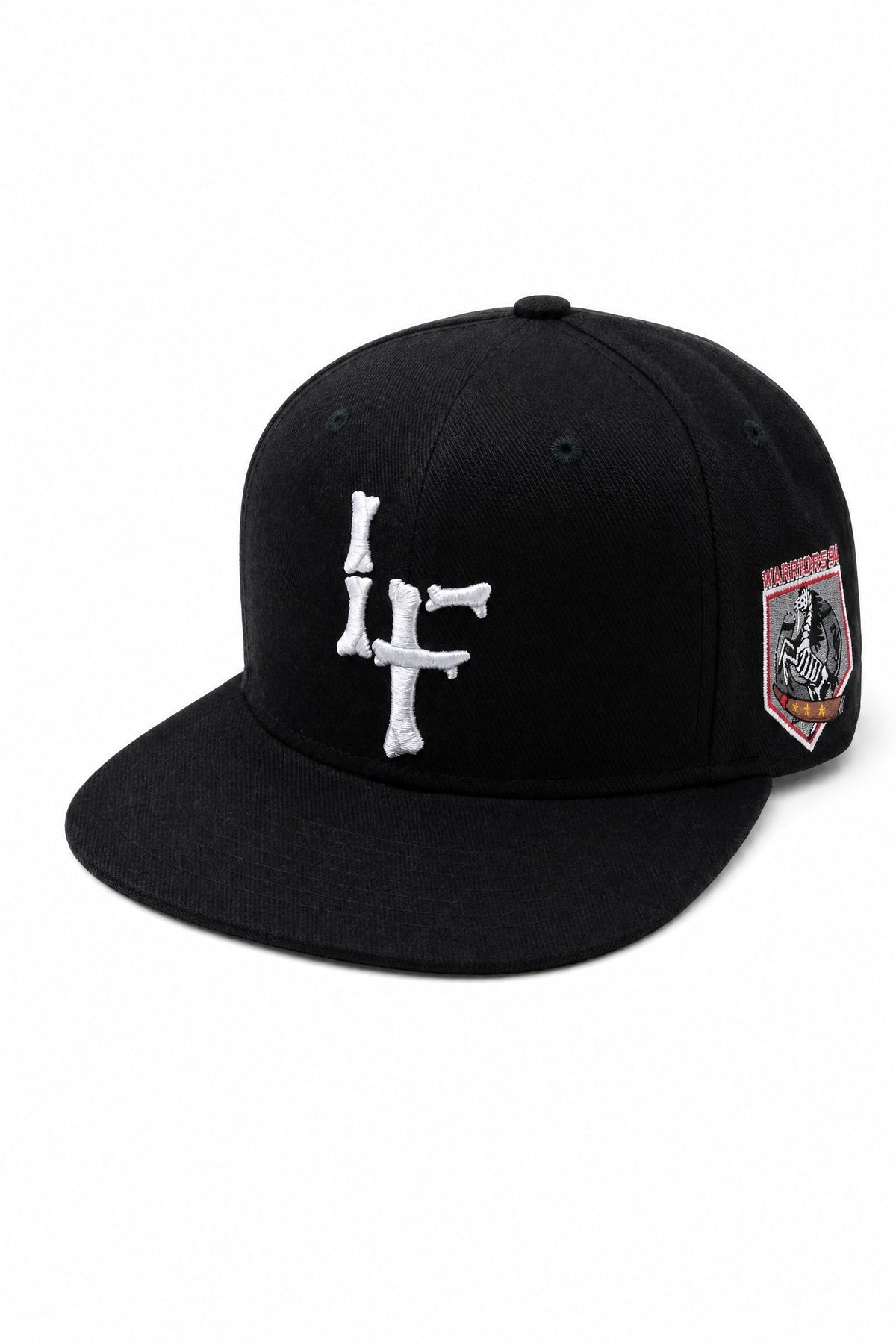 WARHORSE BONE FITTED CAP Black