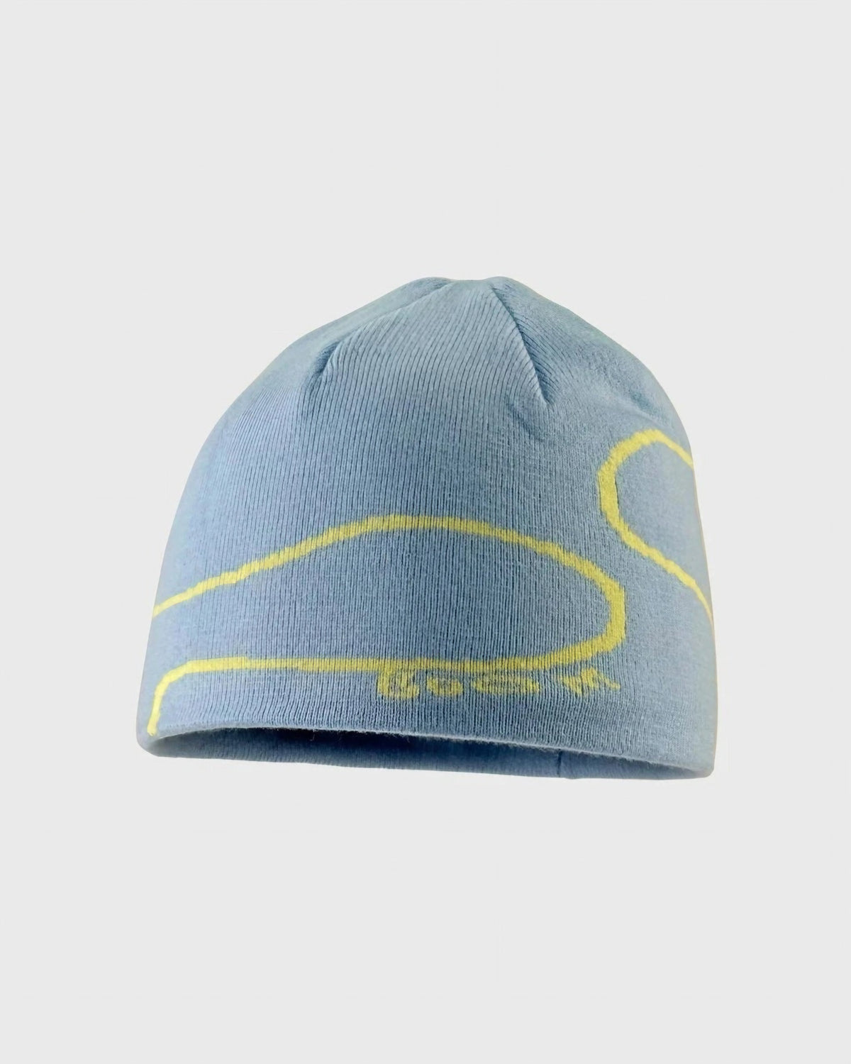 WAVE LINE KNIT BEANIE
